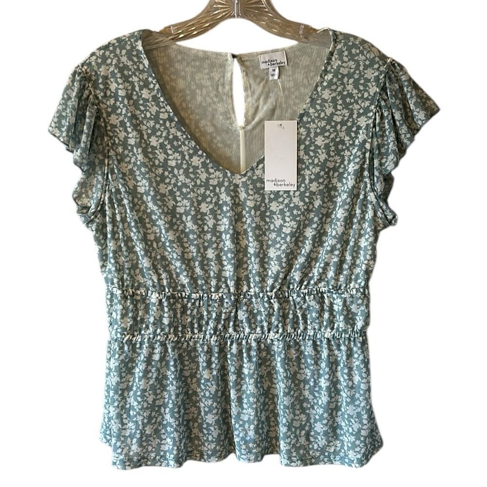 NEW Madison & Berkeley Floral Top